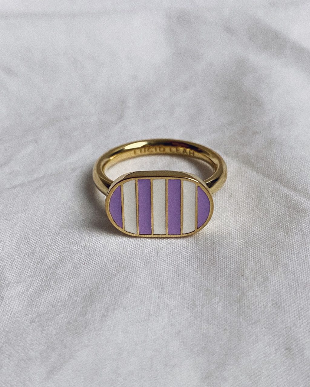 Busy bee ring 18k gold vermeil