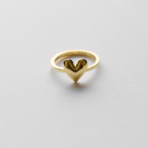 flora heart ring